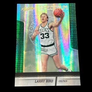 Larry Bird 2009-10 Panini Absolute Memorabilia Basketball Spectrum Gold /100